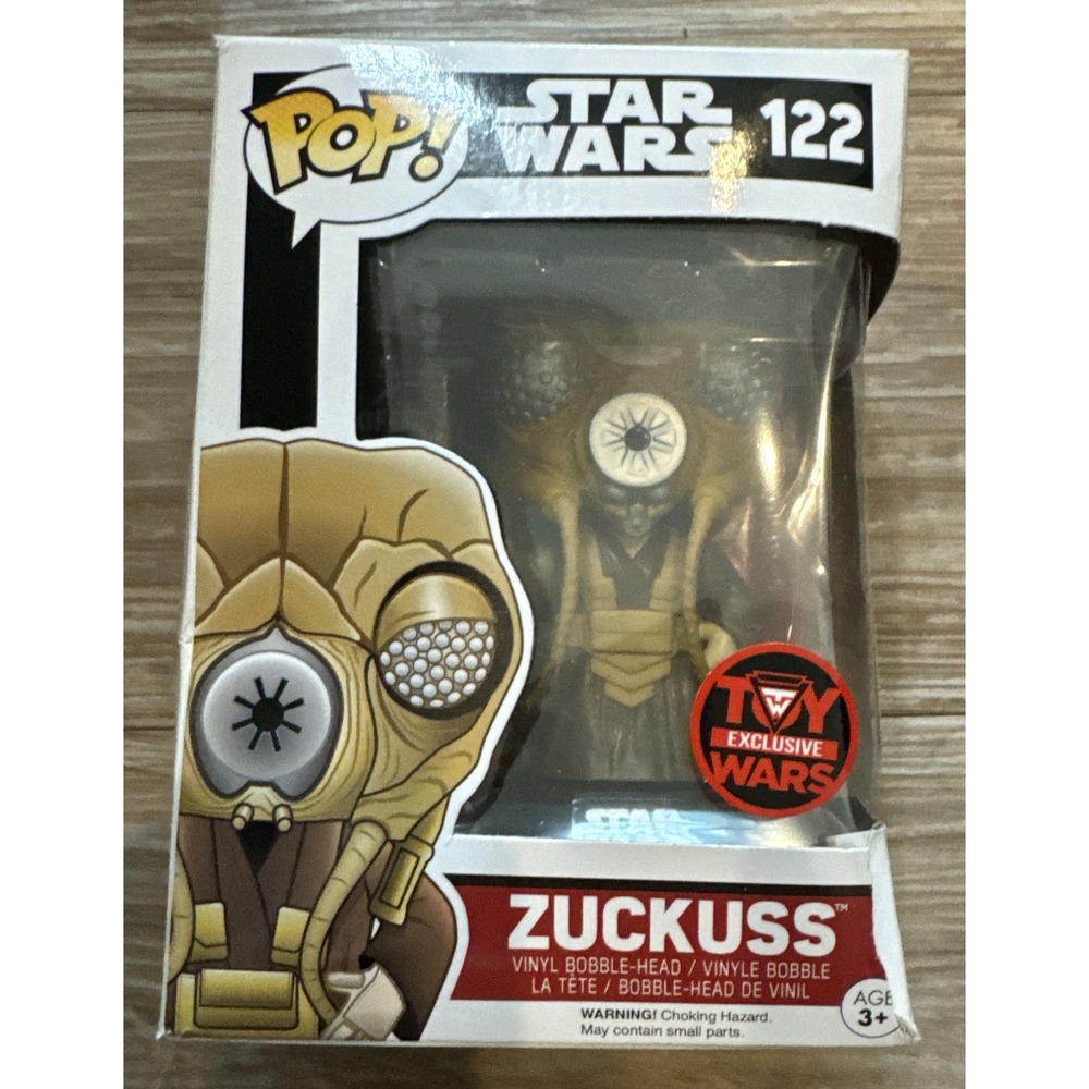 Funko Pop! Vinyl: Star Wars -‎ Zuckuss - Toy Exclusive Wars #122. Box Damage